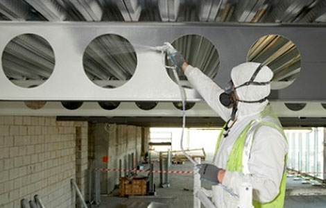 Intumescent Paint Fire Protection